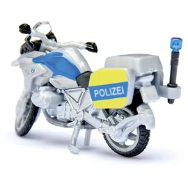 Siku 2005 VW T6 mit BMW Polizeimotorrad,