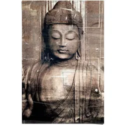 Poster REINDERS "Buddha", braun (farbe bild(er): braun), B:61cm H:91,5cm, Papier, Bilder