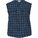 s.Oliver Bouclé-Weste Blau 48