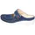 WOLKY Roll Slipper Antique für Damen, blau, Größe 37 EU