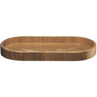 Asa Selection ASA Wood Ovales Tablett aus Weidenholz in der Farbe Natur, Maße: 23cm x 11cm x 2cm, 53697970