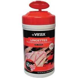 VIRAX Dose mit 70 Reinigungstüchern