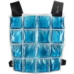 Inuteq Biobased PCM Coolover 15°C kühlende Weste, blau für Männer