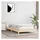 vidaXL Bettgestell 90 x 200 cm Creme