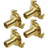 Meister Craft Schlauchstück Schnellkupplung 3/4 Zoll 40 mm gold