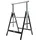 Stier Arbeitsbock Stahl 82 - 130 cm schwarz