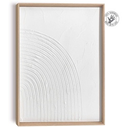 Reinders Wandbild 30 x 40 cm Quarter Holz Beige