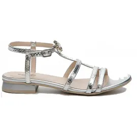 Nero Giardini Riemchensandale Damen Silber 40