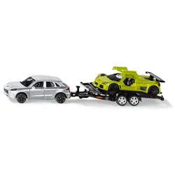SIKU 2544 Super - PKW mit Transport-Anhänger