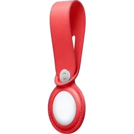 Apple AirTag Anhänger Leder Rot