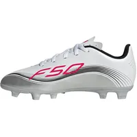 Adidas F50 Messi Club Fg/mg Fußballschuhe, FTWR White/Lucid red/Silver