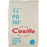 Farina Casillo Molino Doppio Zero Tipo 00 Flour Pizzamehl Pizza Mehl 3kg