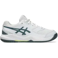 Asics Gel-Dedicate 8 Kinder Weiß/Ironclad 39