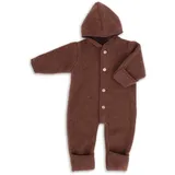 Engel Overall Fleece Braun 50