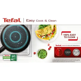 Tefal Titanium Fusion Pfannen-Set 2-tlg. 24 cm + 28 cm