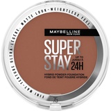 Maybelline New York 2-in-1 Puder Make-Up, Wasserfest und mattierend mit hoher Deckkraft, Super Stay Hybrides 75