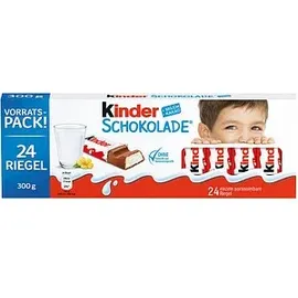 Ferrero kinder Schokolade Schokoriegel 24 St./300,0 g