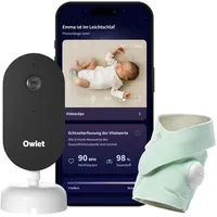 Owlet Dream Duo – Baby Monitor mit Sock® Sensor,