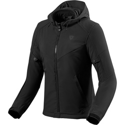 Revit Afterburn H2O Damen Motorrad Textiljacke, schwarz, Größe 40