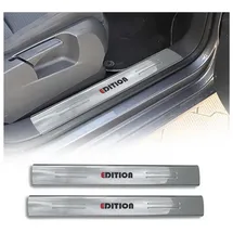 Omac Einstiegsleisten Türschweller Edition für VW Touran 2003-2015 Silberfarben
