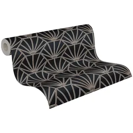 DANIEL HECHTER Designertapete 13 cm x 10 m schwarz 375281