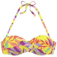s.Oliver Bikini-Top Damen Gelb/Mehrfarbig 36 Cup A
