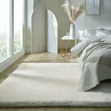 Flair Rugs »Ivy Luxury Fur«, beige (creme), B:160cm H:50mm L:230cm, Kunstfaser, Teppiche