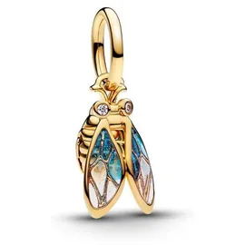 Pandora Zikade Blau 764490C01