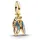 Pandora Zikade Blau 764490C01