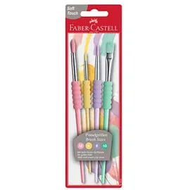 Faber-Castell Pinselset 4 St. mehrfarbig