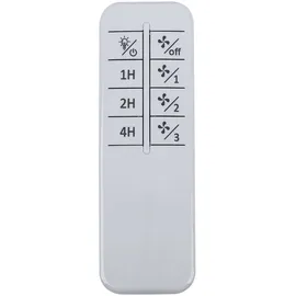 STARLUNA Deckenventilator 48,5 cm Metall Schwarz