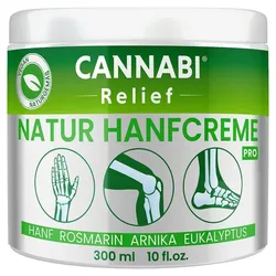 HANF CREME RELIEF PRO FÜR GELENKE UND MUSKELN | Kühlende Wirkung