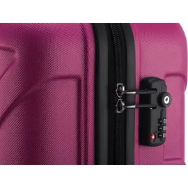 suitline Koffer-Set 3-tlg. magenta