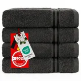hammetex Handtuchset 4-tlg. grau