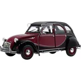 Solido S1805013 - Citroen 2CV6 Charleston Rot/Schwarz 1:18