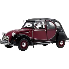 Solido S1805013 - Citroen 2CV6 Charleston Rot/Schwarz 1:18