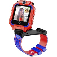 LiveGo Kinder-Smartwatch, Smartwatch mit um 360° drehbarer Dual-Kamera GPS-Tracker Rufen Sie SOS WiFi für Jungen und Mädchen an