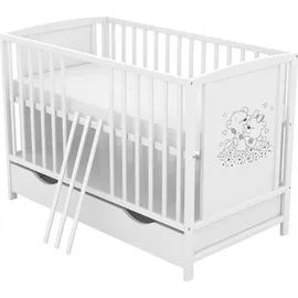 Baby-Delux Mia Weiß 60 x 120 cm