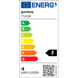 goobay 71438 - Sockel G4, warmweiß, nicht dimmbar