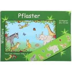 Kinderpflaster Wildtiere Briefchen
