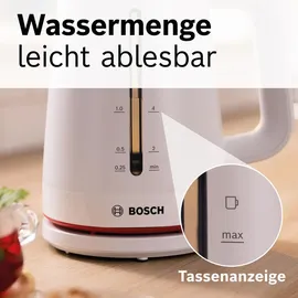 Bosch MyMoment TWK3M121 1,7 l Weiß