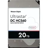 Western Digital WD Ultrastar DC HC560 3.5" 20000 (20 TB, 3.5"), Festplatte