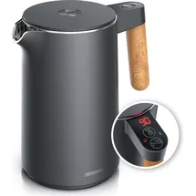 Arendo Wasserkocher 1,5 l Grau