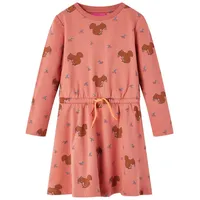 vidaXL Kinderkleid Altrosa 116
