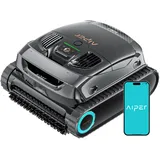 AIPER Scuba X1 Upgraded Poolroboter, 25200 LPH Hochleistungs-Saugsystem, Poolroboter Akku Wand und Boden mit Horizontale Wasserlinienreinigung, 180 Min Laufzeit Pool Roboter für Pools bis zu 200m2
