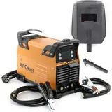 XPOtool Tragbares MMA Elektrodenschweißgerät 20-200A IGBT Inverter E-Hand Schweißgerät mit Zubehör