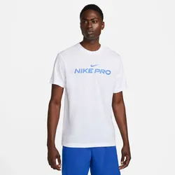 Nike NK DF - Herren Fitness-T-Shirt - Weiß/Blau - S