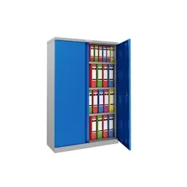 Phoenix Stahlschrank SCL1491GBK grau, blau 91,5 x 37,0 x 140,0 cm, zerlegt