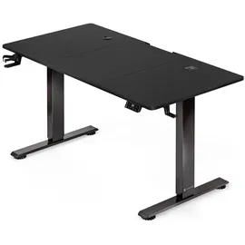 CASARIA Höhenverstellbarer Schreibtisch Schwarz