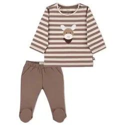 Sterntaler Set Langarm-Shirt und Hose braun, 50